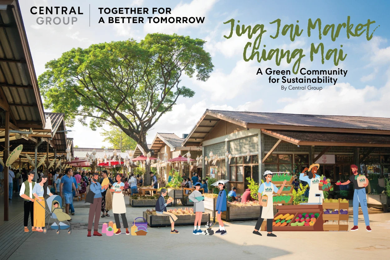 Jing Jai Market Chiang Mai A Green Community for Sustainability By Сentral Pattana Group